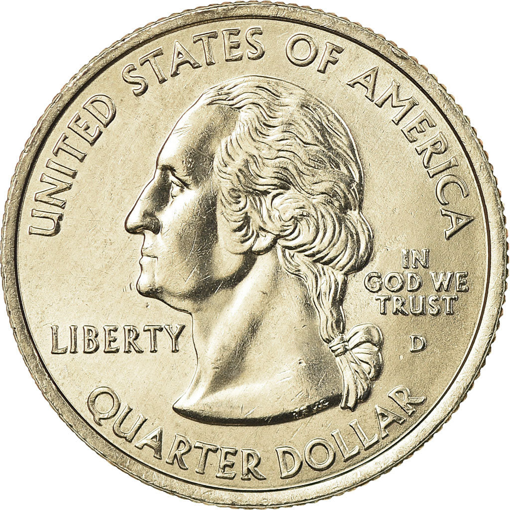 Coin, United States, New York, Quarter, 2001, U.S. Mint, Denver, MS(65-70)