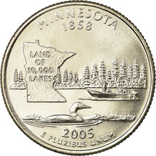 Coin, United States, Minnesota, Quarter, 2005, U.S. Mint, Denver, MS(65-70)