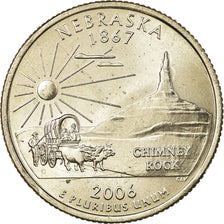 Coin, United States, Nebraska, Quarter, 2006, U.S. Mint, Philadelphia