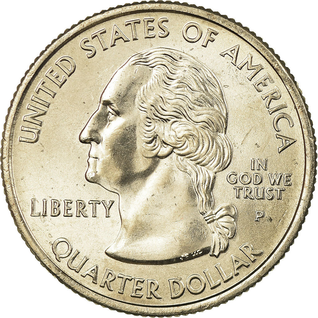 Coin, United States, Nebraska, Quarter, 2006, U.S. Mint, Philadelphia