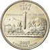 Coin, United States, Utah, Quarter, 2007, U.S. Mint, Denver, MS(65-70)