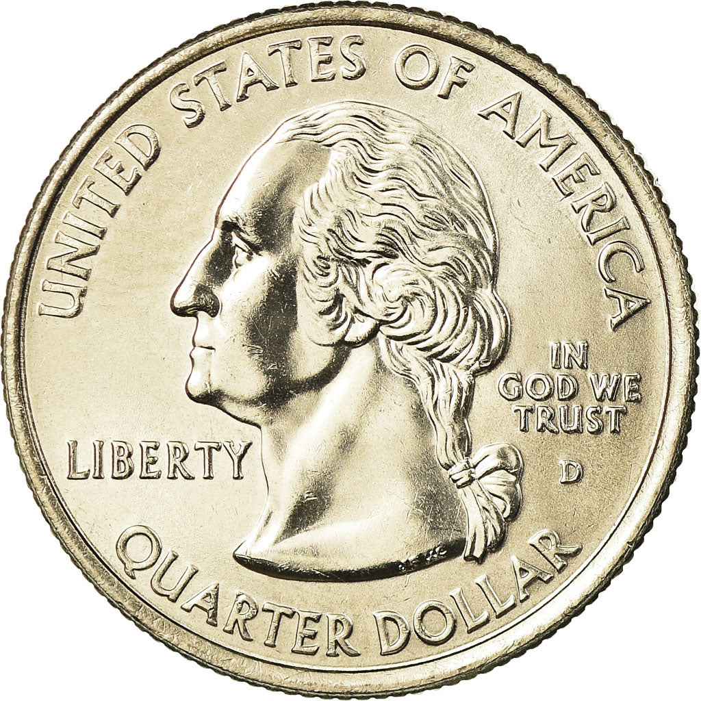 Coin, United States, New Mexico, Quarter, 2008, U.S. Mint, Dahlonega, MS(65-70)