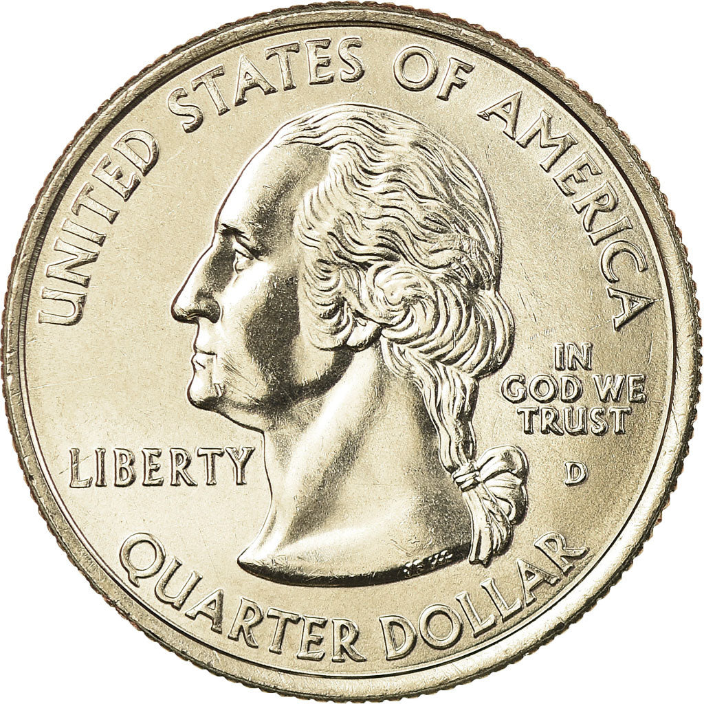 Coin, United States, Hawaii, Quarter, 2008, U.S. Mint, Denver, MS(65-70)