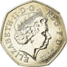 Coin, Great Britain, Elizabeth II, Gymnastics, 50 Pence, 2011, British Royal