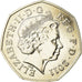 Coin, Great Britain, Elizabeth II, Athletics, 50 Pence, 2011, British Royal
