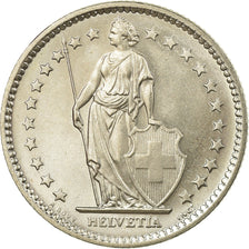 Moeda, Suíça, 2 Francs, 1981, Bern, AU(55-58), Cobre-níquel, KM:21a.1