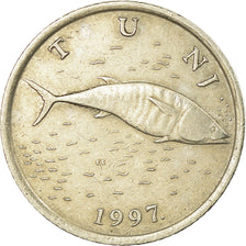 Munten, Kroatië, 2 Kune, 1997, ZF, Copper-Nickel-Zinc, KM:10