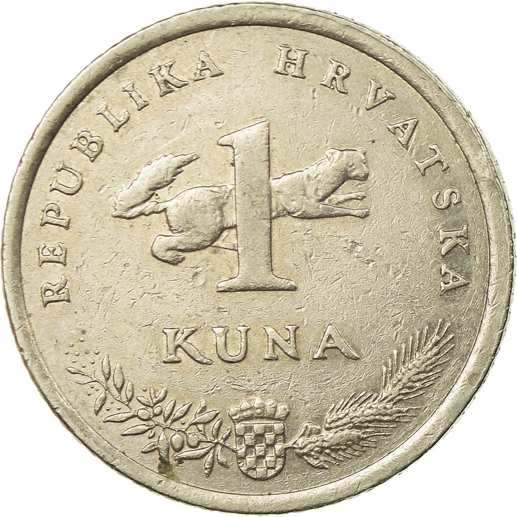 Coin, Croatia, Kuna, 2004, EF(40-45), Copper-Nickel-Zinc, KM:79