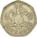 Coin, Barbados, Dollar, 1973, Franklin Mint, EF(40-45), Copper-nickel, KM:14.1