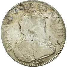 Coin, France, Louis XV, Écu aux branches d'olivier, Ecu, 1739, Bordeaux
