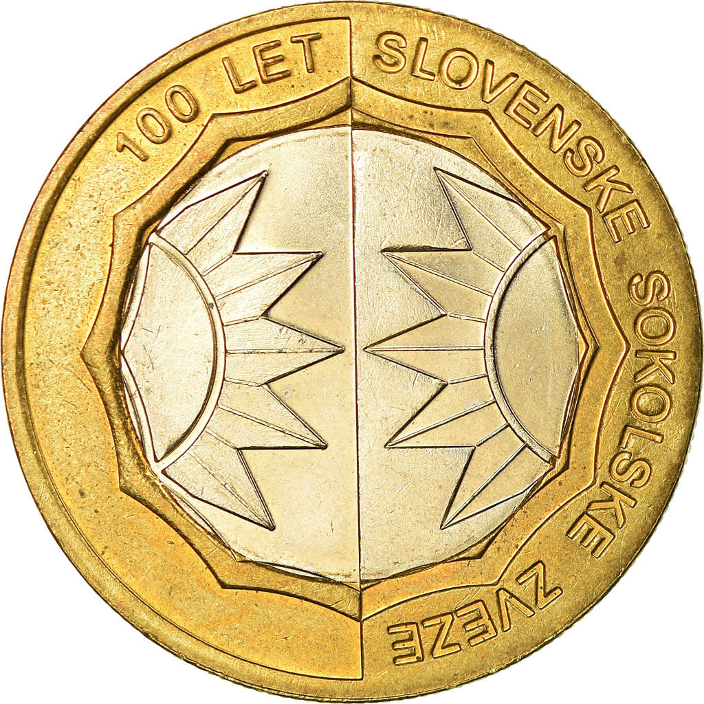 Coin, Slovenia, 500 Tolarjev, 2005, EF(40-45), Bi-Metallic, KM:63