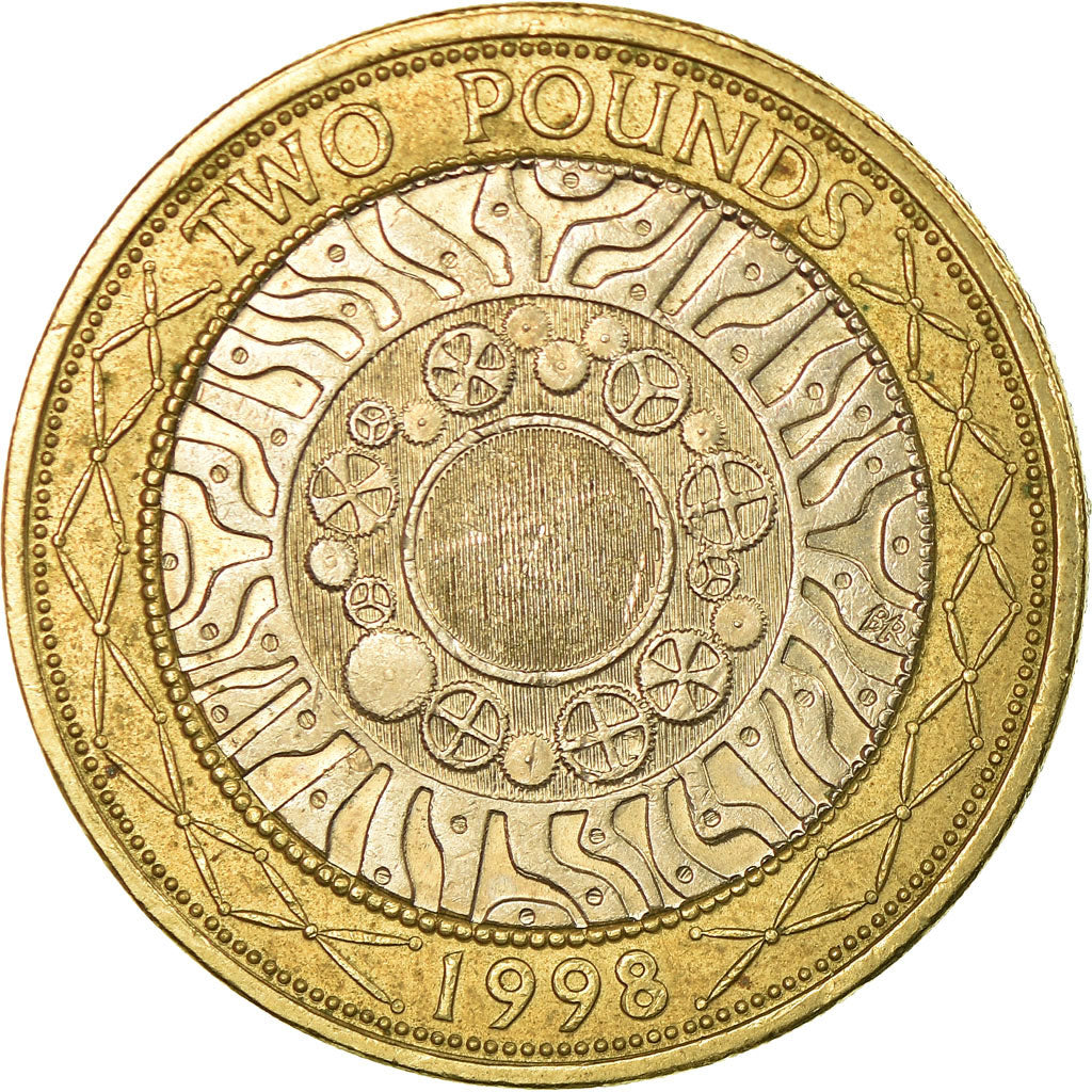 Coin, Great Britain, Elizabeth II, 2 Pounds, 1998, EF(40-45), Bi-Metallic