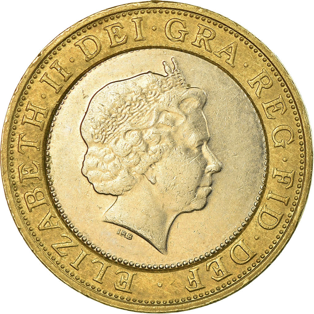 Coin, Great Britain, Elizabeth II, 2 Pounds, 2001, EF(40-45), Bi-Metallic