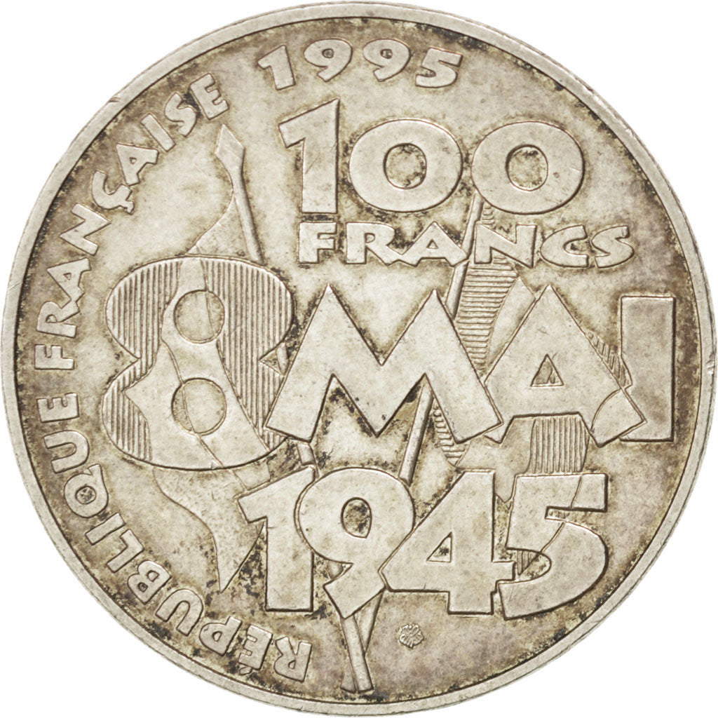 Vème République, Commémoratives, 100 Francs 1995, KM 1116.1