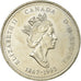 Coin, Canada, Elizabeth II, Manitoba, 25 Cents, 1992, Royal Canadian Mint