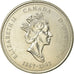 Monnaie, Canada, Elizabeth II, British Columbia, 25 Cents, 1992, Royal Canadian