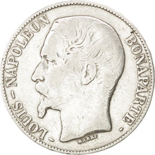FRANCE, Napoléon III, 5 Francs, 1852, Paris, KM #773.1, VF(30-35), Silver, G...