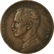 Moneta, Italia, Vittorio Emanuele III, 5 Centesimi, 1913, Rome, MB+, Bronzo