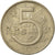 Coin, Czechoslovakia, 5 Korun, 1973, EF(40-45), Copper-nickel, KM:60