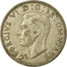 Coin, Great Britain, George VI, 1/2 Crown, 1942, EF(40-45), Silver, KM:856