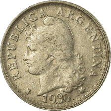 Coin, Argentina, 5 Centavos, 1930, VF(30-35), Copper-nickel, KM:34