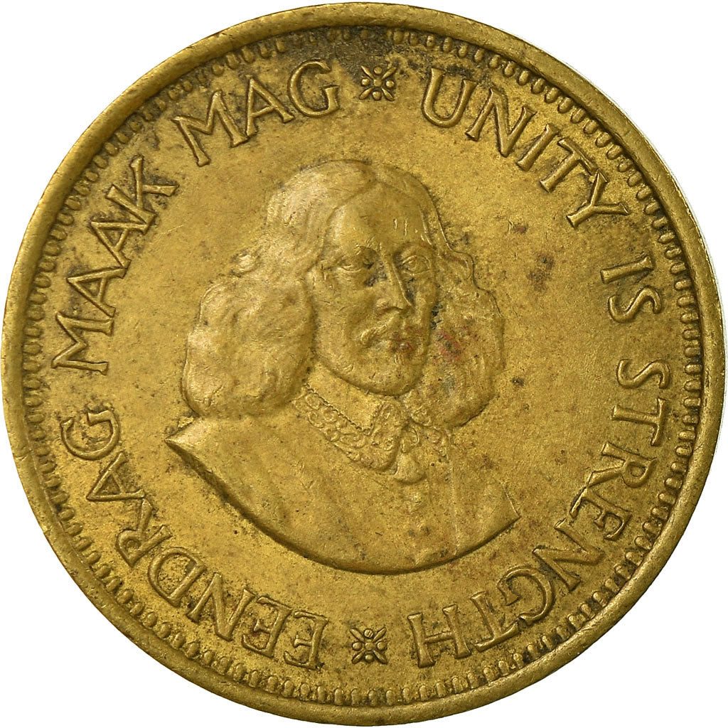 Coin, South Africa, 1/2 Cent, 1963, EF(40-45), Brass, KM:56