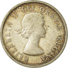 Coin, Canada, Elizabeth II, 25 Cents, 1954, Royal Canadian Mint, Ottawa