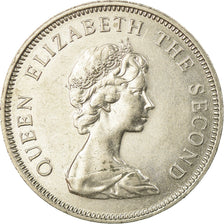 Coin, Jersey, Elizabeth II, 10 Pence, 1981, EF(40-45), Copper-nickel, KM:49
