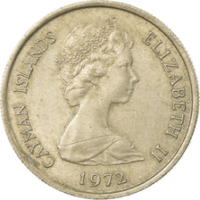 Coin, Cayman Islands, Elizabeth II, 10 Cents, 1972, EF(40-45), Copper-nickel