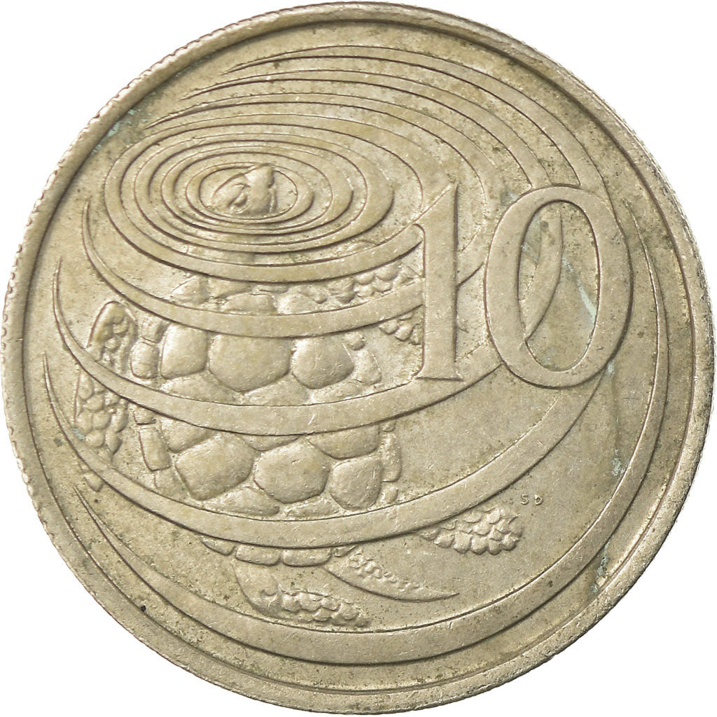 Coin, Cayman Islands, Elizabeth II, 10 Cents, 1972, EF(40-45), Copper-nickel