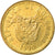 Moeda, Colômbia, 20 Pesos, 1990, AU(55-58), Alumínio-Bronze, KM:282.1