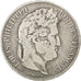 Coin, France, Louis-Philippe, 5 Francs, 1834, Lille, VF(30-35), Silver