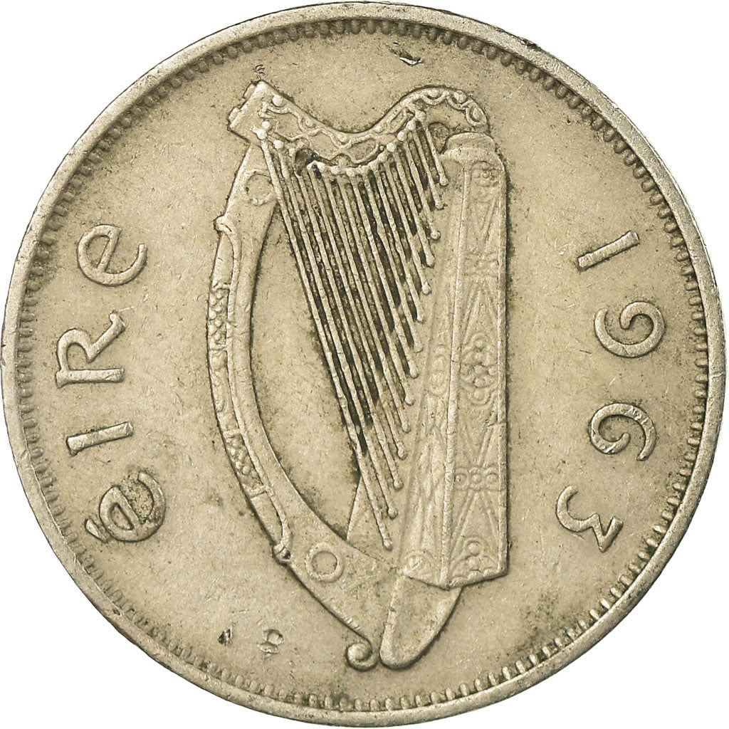 Münze, IRELAND REPUBLIC, 6 Pence, 1963, SS, Copper-nickel, KM:13a