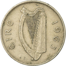 Münze, IRELAND REPUBLIC, 6 Pence, 1963, SS, Copper-nickel, KM:13a