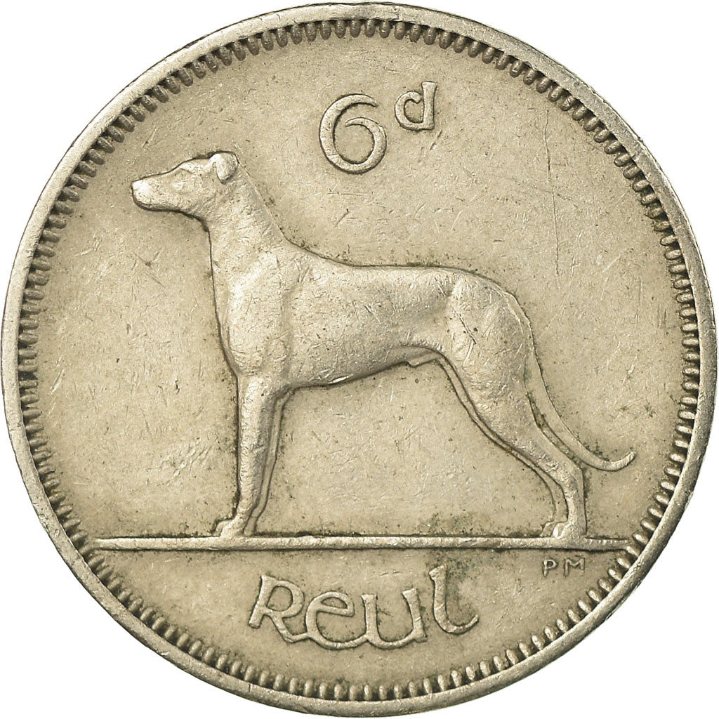 Münze, IRELAND REPUBLIC, 6 Pence, 1963, SS, Copper-nickel, KM:13a