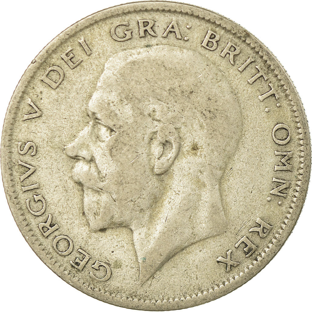 Coin, Great Britain, George V, 1/2 Crown, 1929, VF(20-25), Silver, KM:835