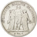 FRANCE, Hercule, 5 Francs, 1849, Paris, KM #756.1, VF(20-25), Silver, Gadoury...
