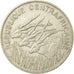Coin, Central African Republic, 100 Francs, 1982, EF(40-45), Nickel, KM:7