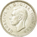 Coin, Great Britain, George VI, 6 Pence, 1942, AU(55-58), Silver, KM:852
