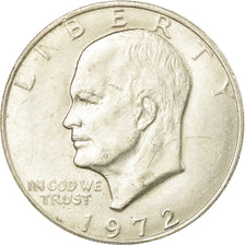 Coin, United States, Eisenhower Dollar, Dollar, 1972, U.S. Mint, Philadelphia