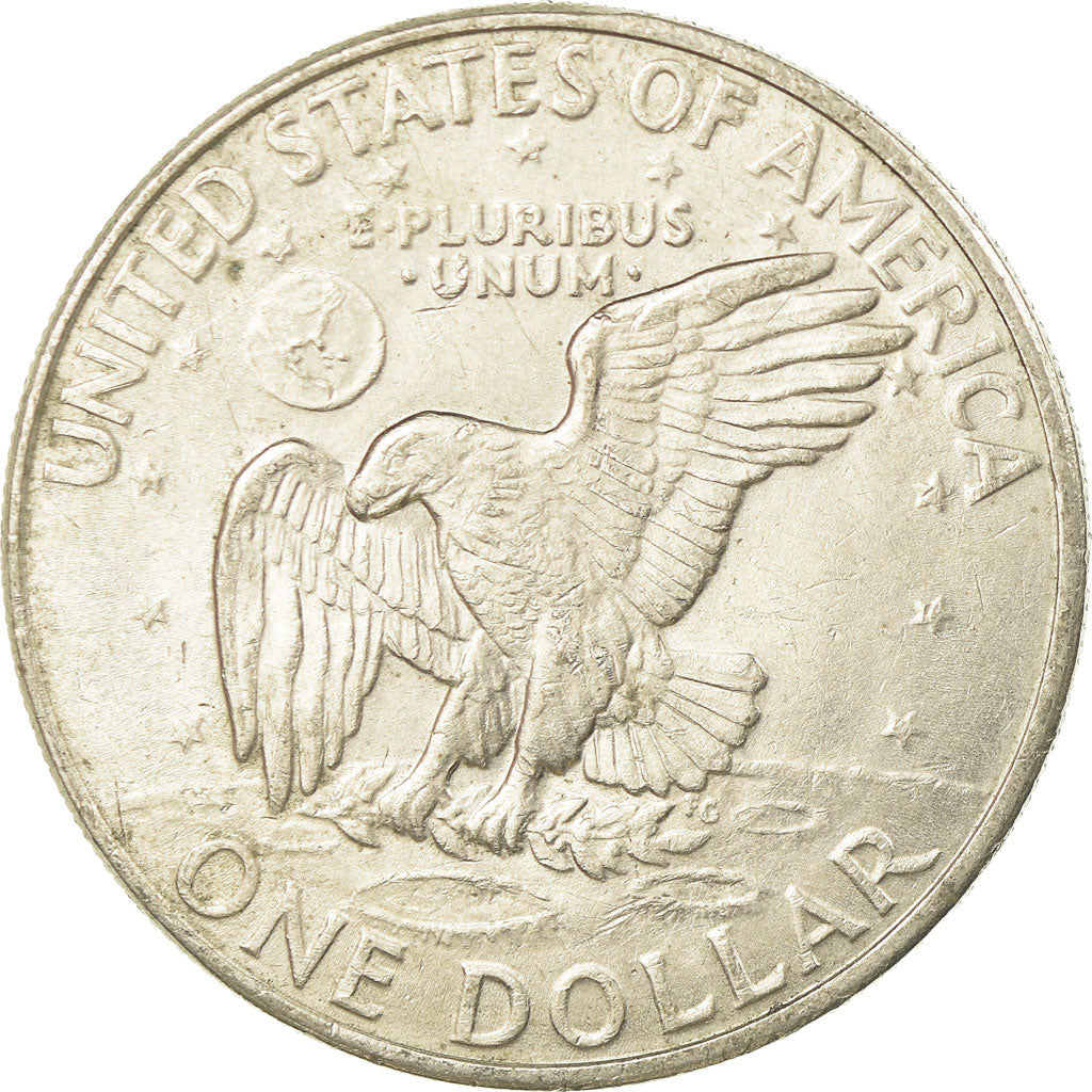 Coin, United States, Eisenhower Dollar, Dollar, 1972, U.S. Mint, Philadelphia