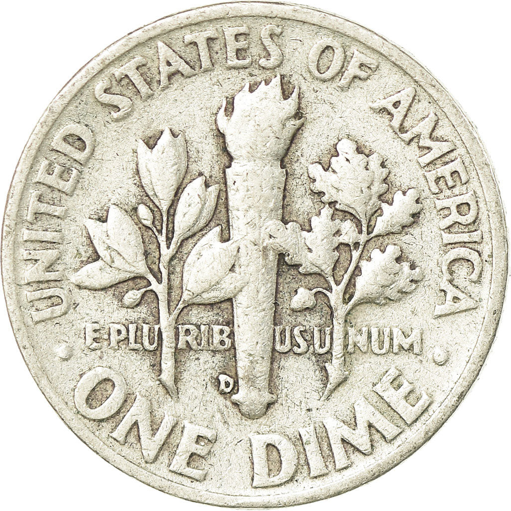Coin, United States, Roosevelt Dime, Dime, 1952, U.S. Mint, Denver, VF(30-35)