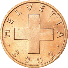 Moneta, Svizzera, Rappen, 2002, Bern, SPL, Bronzo, KM:46