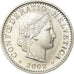 Coin, Switzerland, 20 Rappen, 2002, Bern, Proof, MS(63), Copper-nickel, KM:29a