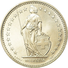 Coin, Switzerland, 1/2 Franc, 2001, Bern, Proof, MS(63), Copper-nickel, KM:23a.3