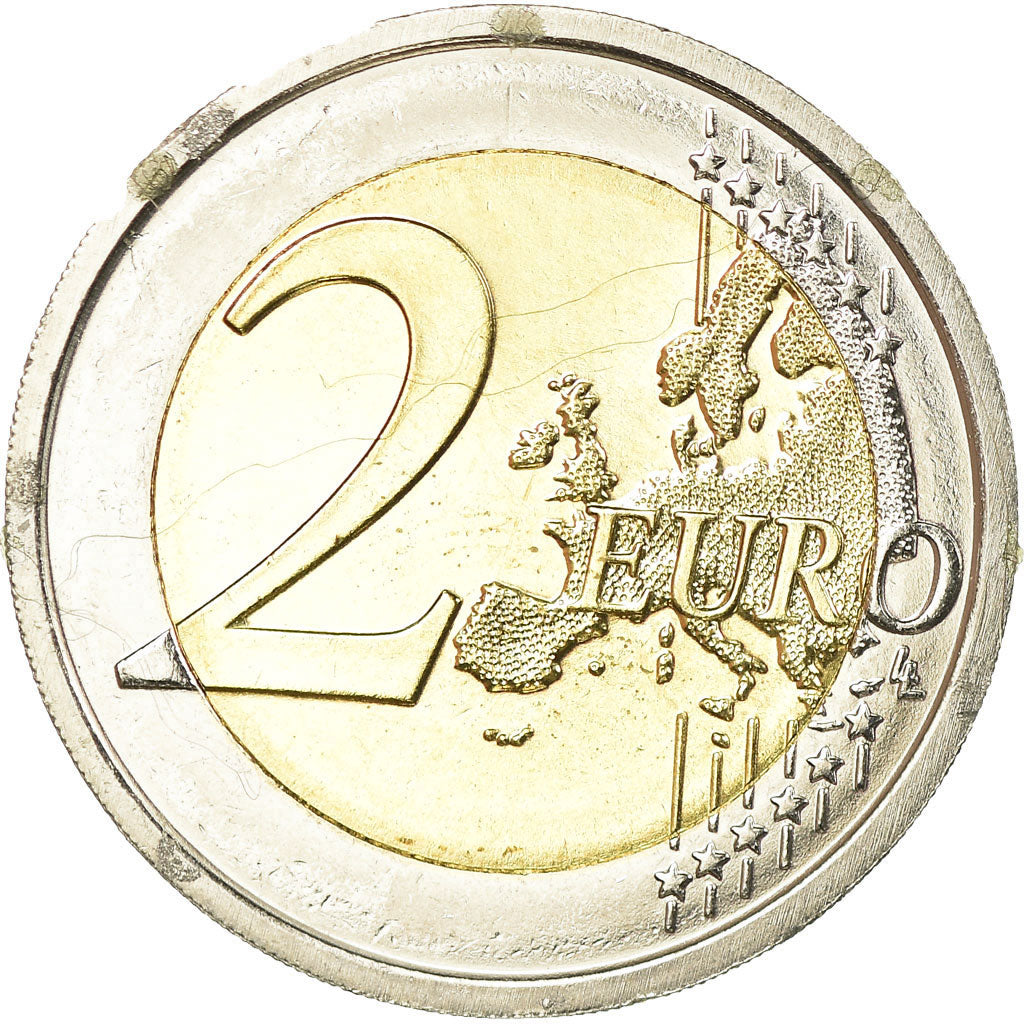 San Marino, 2 Euro, 2009, MS(63), Bi-Metallic, KM:486