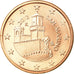 San Marino, 5 Euro Cent, 2012, SC, Cobre chapado en acero, KM:442
