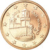 San Marino, 5 Euro Cent, 2012, MS(63), Copper Plated Steel, KM:442
