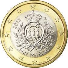 San Marino, Euro, 2012, MS(63), Bi-Metallic, KM:485
