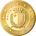 Malta, 50 Euro Cent, 2011, MS(63), Brass, KM:130
